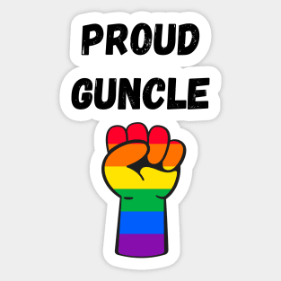 Proud Guncle Sticker